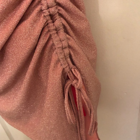 Shein Icon size 4 /small pinkish peach lined party dress new with tags - Picture 3 of 9